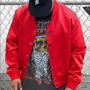 Ashton Essential Bomber Jack - Red (M)